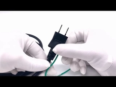 Japonia 3-Pin Plug To IEC 320 C13 AC Power Cord Set