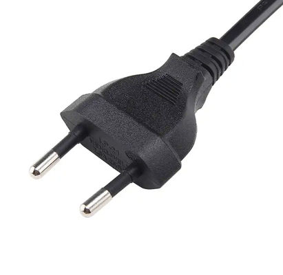 Świadectwo VDE UE Kabel rozszerzający przewód zasilania 2,5A 250V 2 szpilki