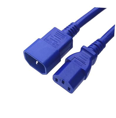 Elektryczny przewód zasilający IEC C13 C14 Mężczyzna i Kobieta 16A 250V