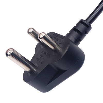 Laptop India Korpus zasilania 3 Pin 6A 250V C13 Kabel łącznikowy 6FT Dostosowana długość