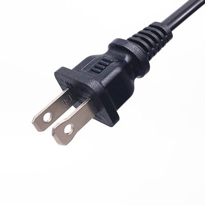 2 szpilki AC USA Rozszerzenie przewodu zasilania UL Standard 10A 125V Niestandardowy kolor
