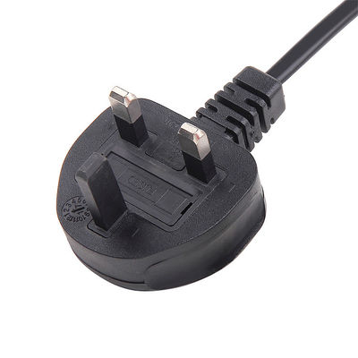 Niestandardowy UK Power Cord 2 Pin 3A 5A 10A 13A 250V BS1363 dla komputera