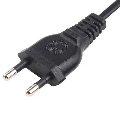 2 Pin Korea Power Cord AC Extension Plug KC Zatwierdzenie 2.5A 250V