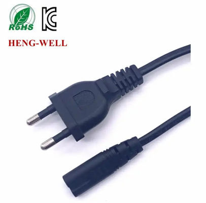 KTL KC 2 szpilki Kabel zasilania, okrągła wtyczka Włókna elektryczne przedłużenie Korea Kabel zasilania
