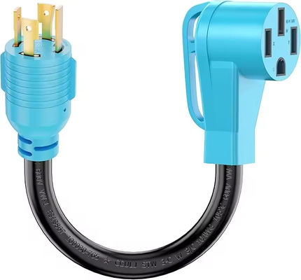 1 FT 10 Gauge STW USA Power Cord RV Generator Adapter z wtyczką męską NEMA L14-30 i wtyczką żeńską NEMA 14-50 Typ drutu SJTW